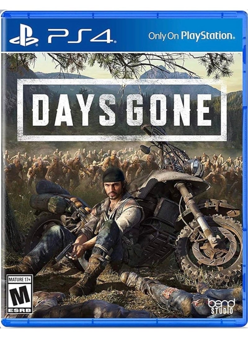 Days Gone for PlayStation 4 (PS4) – Open-World Post-Apocalyptic Action Adventure Game | Intense Survival Gameplay | PlayStation Exclusive | International Version | Mature 18+